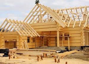 Строительство дома из бруса в КП Удачная