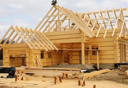 Строительство дома из бруса в КП Удачная